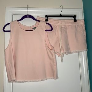 Aerie Light Pink Matching Set